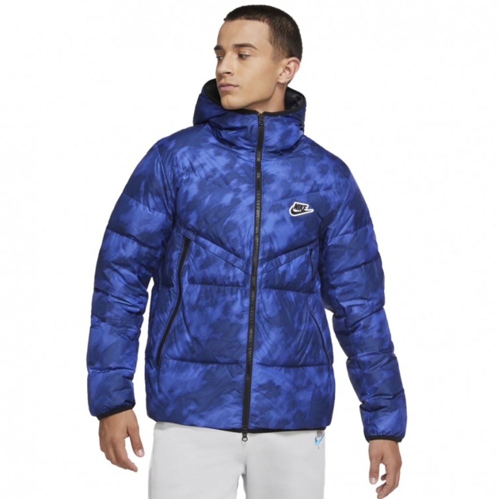 Nike NSW Down-Fill Puffer Blue Jacket
